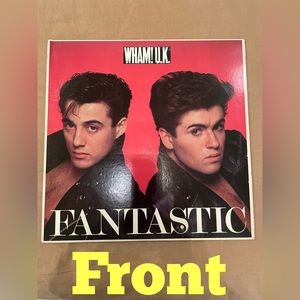 WHAM Fantastic U.K vinyl